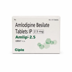 Amlip 2.5 mg (Amlodipine) front box