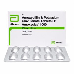 Amoxyclav 1000 mg - Authentic Amoxicillin and Clavulanic Acid Antibiotic Tablets