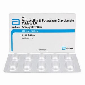 Amoxyclav 625 mg - Authentic Amoxicillin and Clavulanic Acid Antibiotic Tablets
