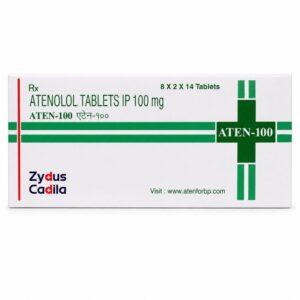 Aten 100 mg front box