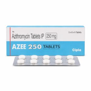 Azee 250 mg - Authentic Azithromycin Antibiotic Tablets