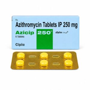 Azicip 250 mg - Authentic Azithromycin Antibiotic Tablets