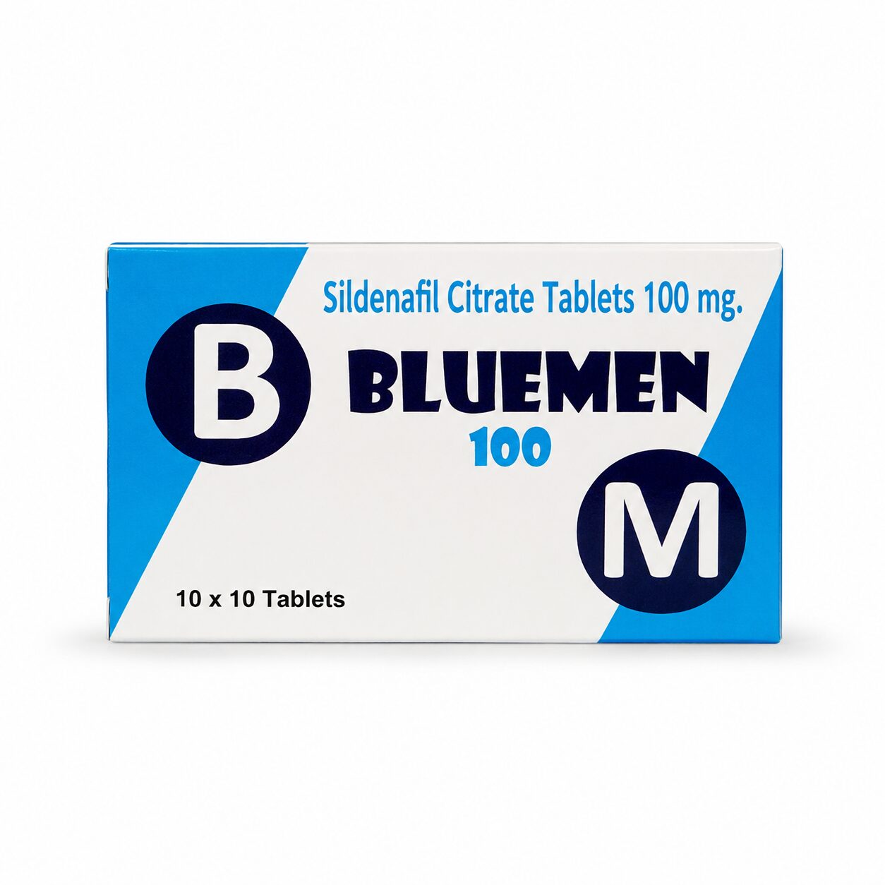 Bluemen 100 mg (Sildenafil Citrate) 1 Bluemen 100 mg front box