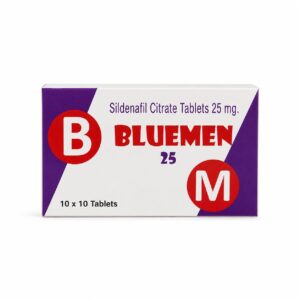 Bluemen 25 mg front box