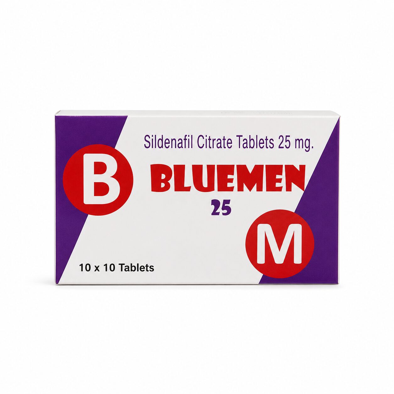 Bluemen 25 mg (Sildenafil Citrate) 1 Bluemen 25 mg front box