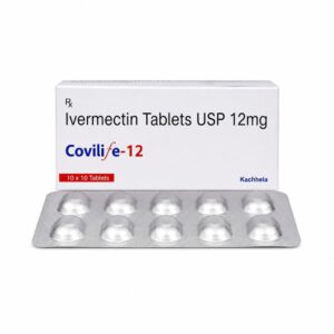 Covilife 12 mg - Authentic Ivermectin Tablets for Parasitic Infection Treatment.