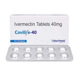 Covilife 40 mg - Authentic High-Strength Ivermectin Tablets for Parasitic Treatment.
