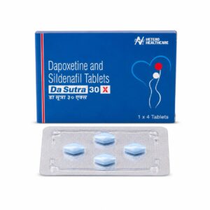 Da Sutra 30X 50 mg / 30 mg front box with strip
