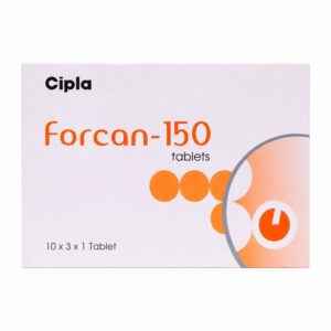 Forcan 150 mg (Fluconazole) front box