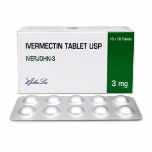 Iverjohn 3 mg - Authentic Ivermectin Tablets for Parasitic Infection Treatment.