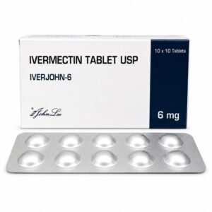 Iverjohn 6 mg - Authentic Ivermectin Tablets for Parasitic Infection Treatment.
