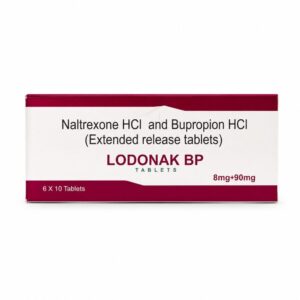 Lodonak BP (Naltrexone 8 Mg And Bupropion 90 Mg) front box