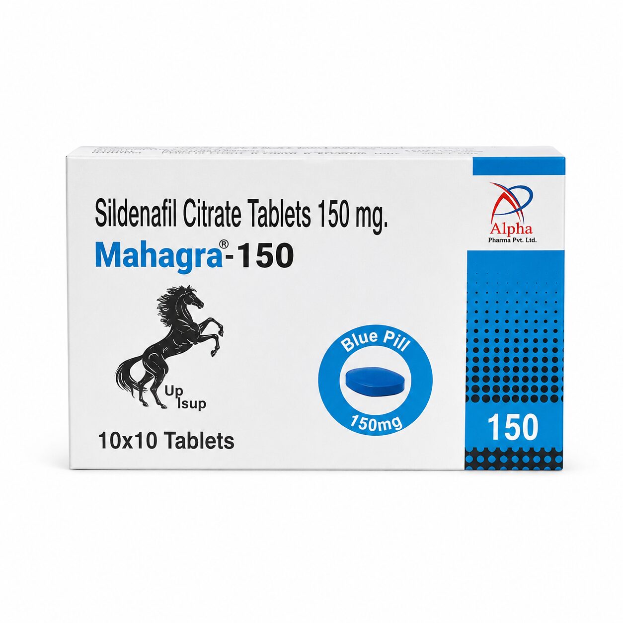 Mahagra 150 mg (Sildenafil) 2 Mahagra 150 mg (Sildenafil) front box