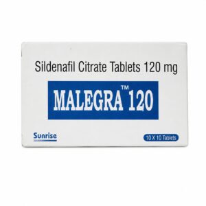 Malegra 120 mg (Sildenafil Citrate) front box