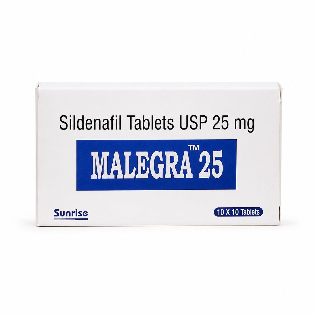 Malegra 25 mg (Sildenafil Citrate) 1 Malegra 25 mg (Sildenafil Citrate) FRONT BOX
