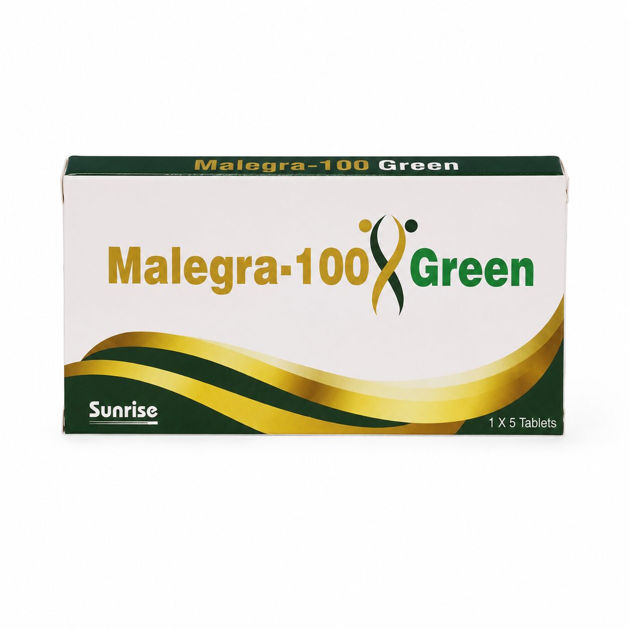 Malegra Green 100 mg (Sildenafil Citrate) 2 Malegra Green 100 mg front box