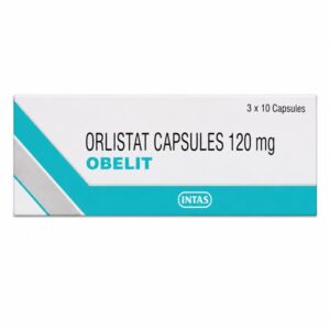 Obelit 120 mg (Orlistat) front box
