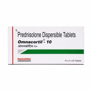 Omnacortil 10 mg (Prednisolone) front box