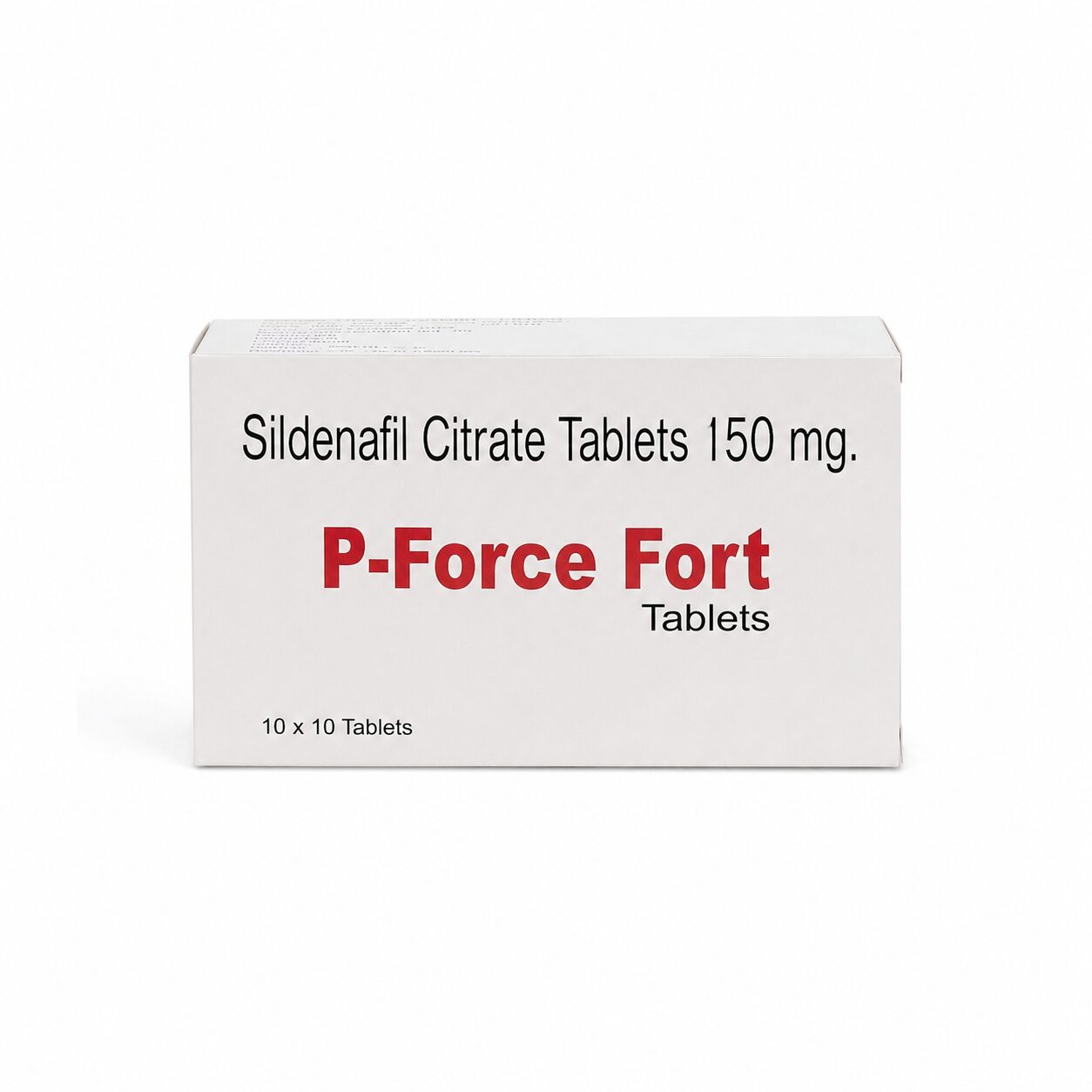 P Force Fort 150 mg (Sildenafil citrate) 1 P Force Fort 150 mg front box