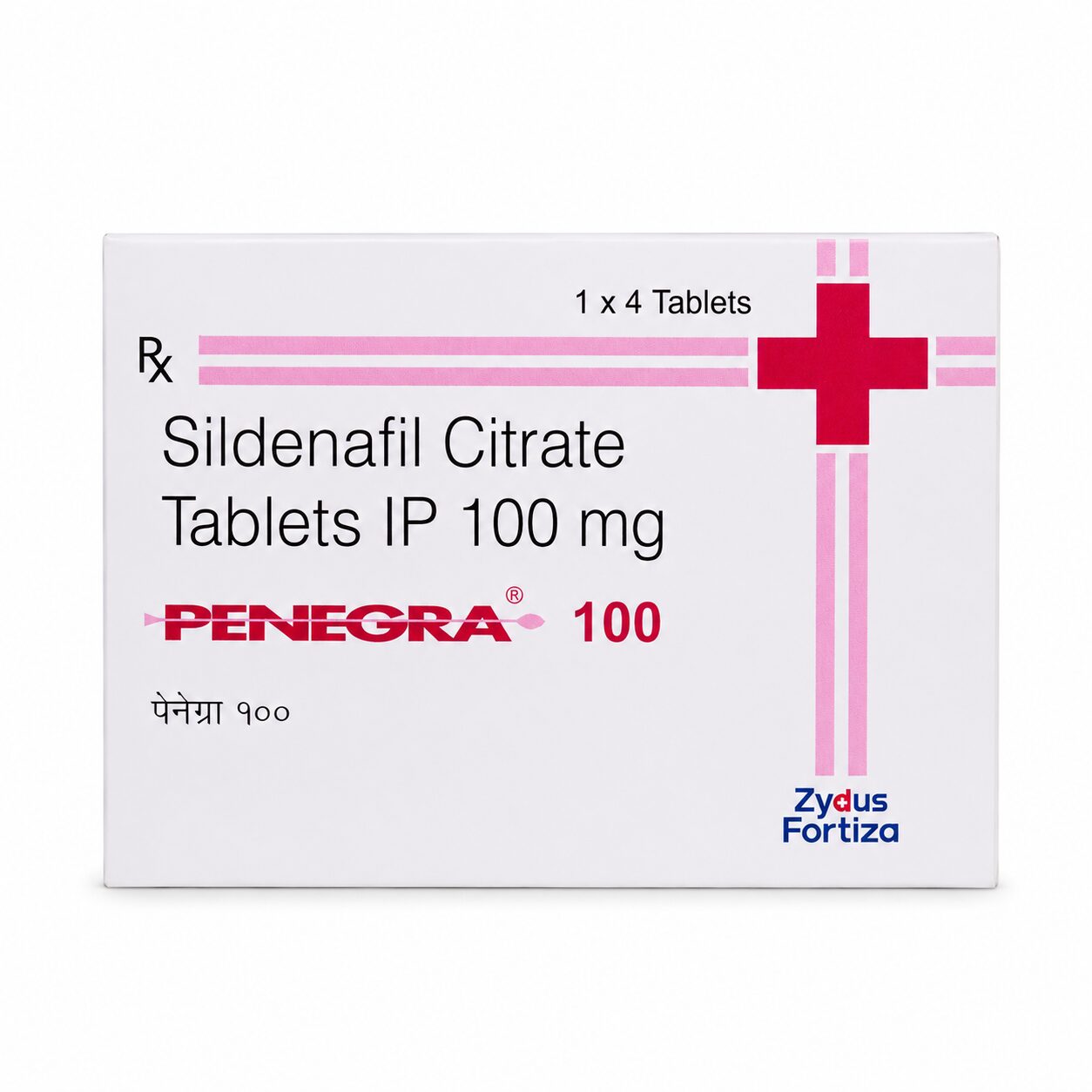 Penegra 100 mg (Sildenafil Citrate) 2 Penegra 100 mg (Sildenafil Citrate) front box
