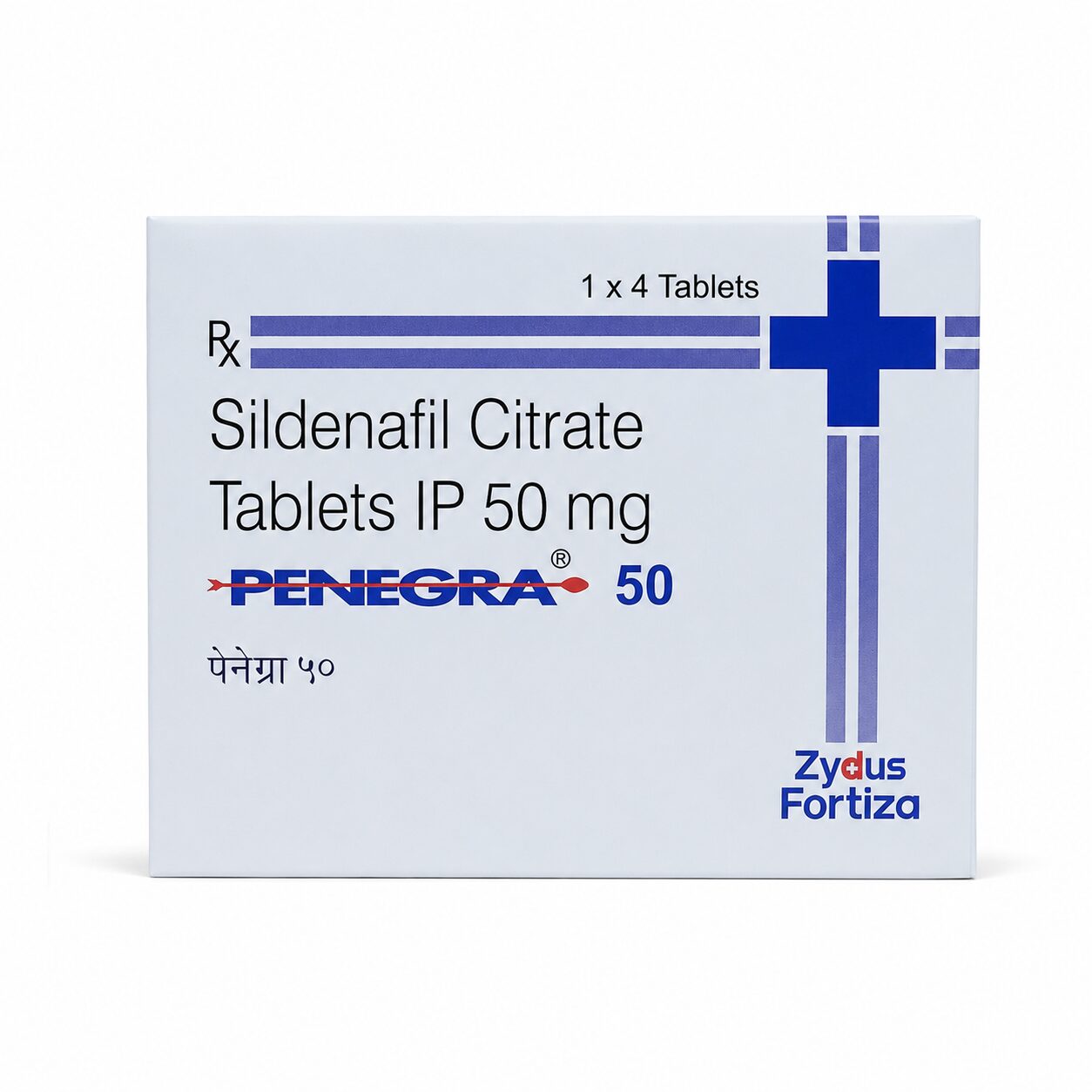 Penegra 50 mg (Sildenafil Citrate) 2 Penegra 50 mg (Sildenafil Citrate) front box
