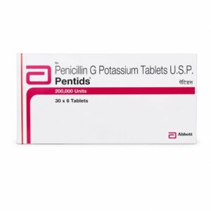 Pentids 200 (Penicillin G) front box