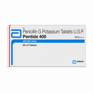 Pentids 400 (Penicillin G) front box