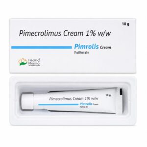 Pimrolis 1% Cream (Pimecrolimus) front box with tube