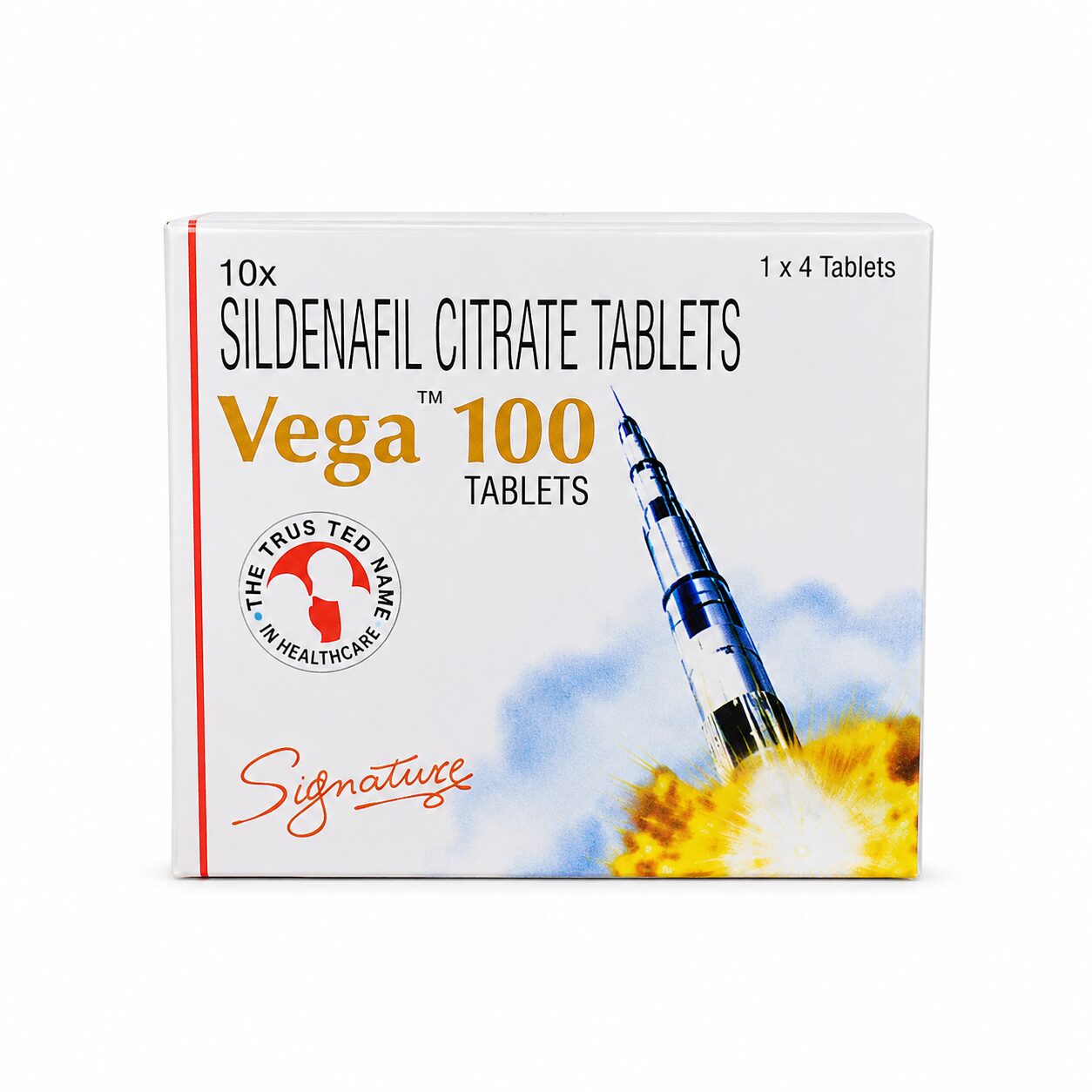 Vega 100 mg (Sildenafil) 2 Vega 100 mg (Sildenafil) front box