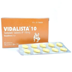 Vidalista 10 mg - Authentic Tadalafil Tablets for Reliable Vascular Support.