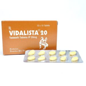 Vidalista 20 mg - Authentic Tadalafil Tablets for Reliable Vascular Support.