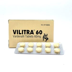 Vilitra 60 mg - Authentic High-Potency Vardenafil Tablets for Maximum Vascular Support.