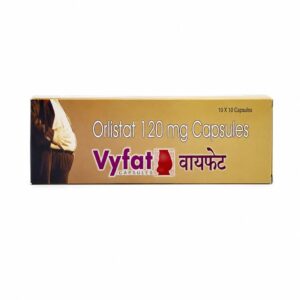 Vyfat 120 mg (Orlistat) front box