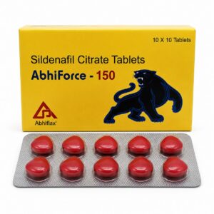 Abhiforce 150 mg front box with strip