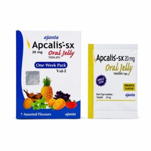 Apcalis SX 20 mg Oral Jelly- Authentic Tadalafil Jellies for Fast Absorption