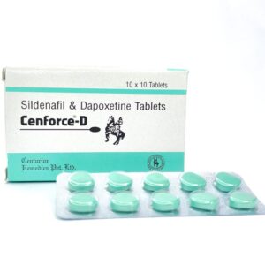 Cenforce D 160 mg - Authentic Sildenafil Citrate and Dapoxetine Tablets.