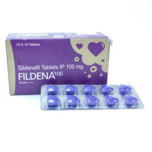 Fildena 100 mg - Authentic Sildenafil Citrate Tablets for Vascular Support.
