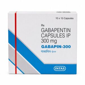 Gabapin 300 mg Capsule (Gabapentin) front box