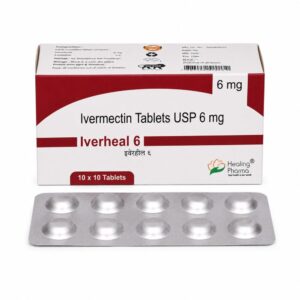 Iverheal 6 mg - Authentic Ivermectin Tablets for Parasitic Infection Treatment.