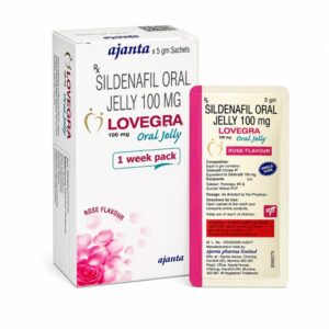 Lovegra Oral Jelly 100 mg - Authentic Sildenafil Citrate Jellies for Female Wellness.