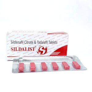 Sildalist 120 mg- Authentic Sildenafil Citrate and Tadalafil Tablets for Dual-Action Support.