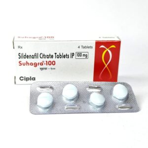 Suhagra 100 mg - Authentic Sildenafil Citrate Tablets by Cipla