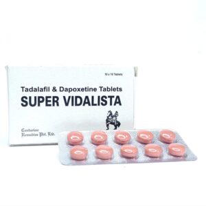 Super Vidalista - Authentic Tadalafil and Dapoxetine Tablets for Dual Action.